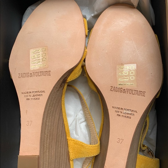 Zadig & volitaire Wedge sandals - Picture 3 of 3